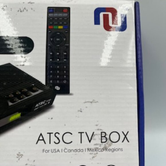 NEW. Nunet ATSC TV Converter Box With HD Antenna - Picture 7 of 8
